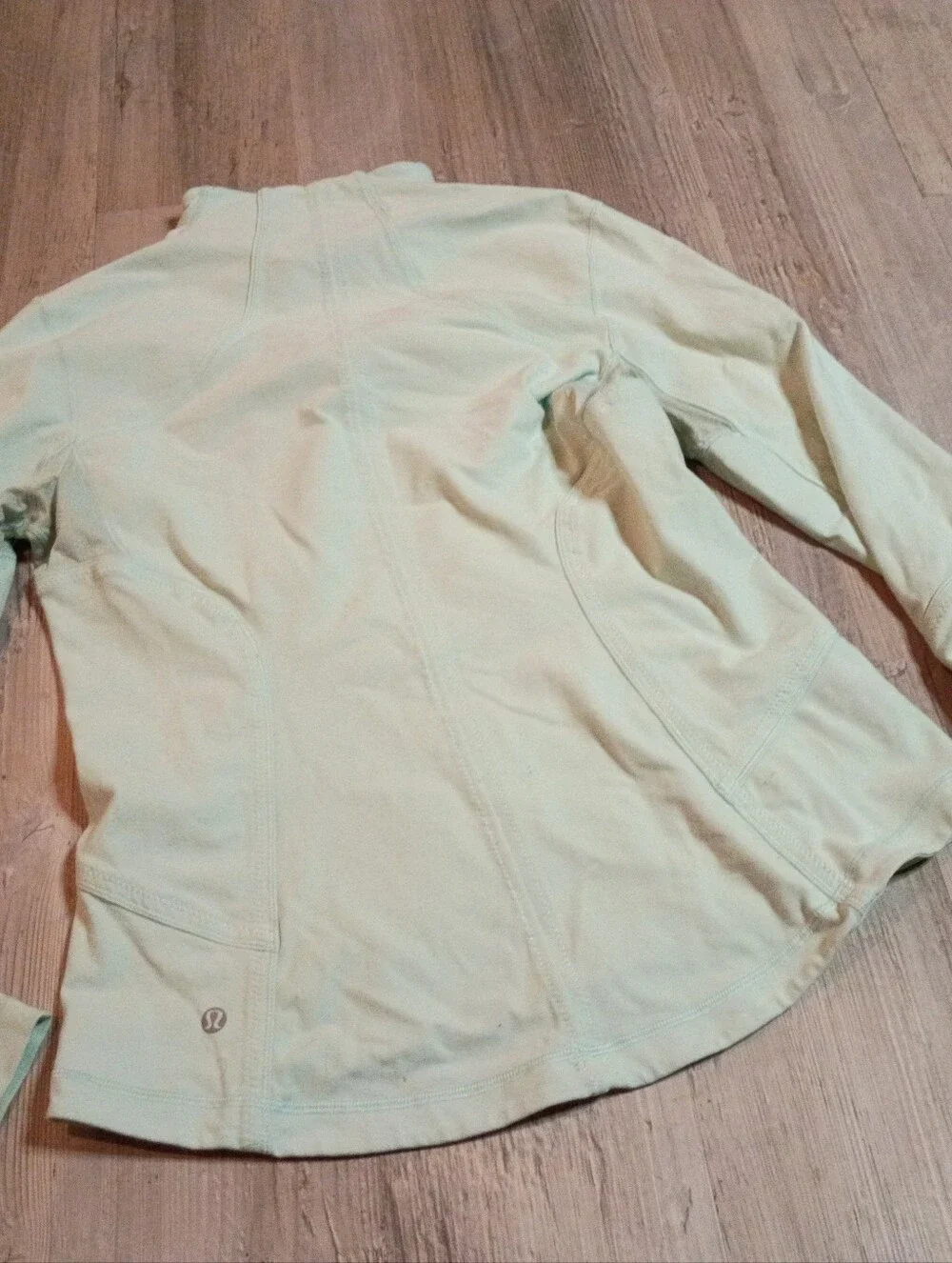 lululemon athletica Light Mint Full-Zip Athletic Jacket